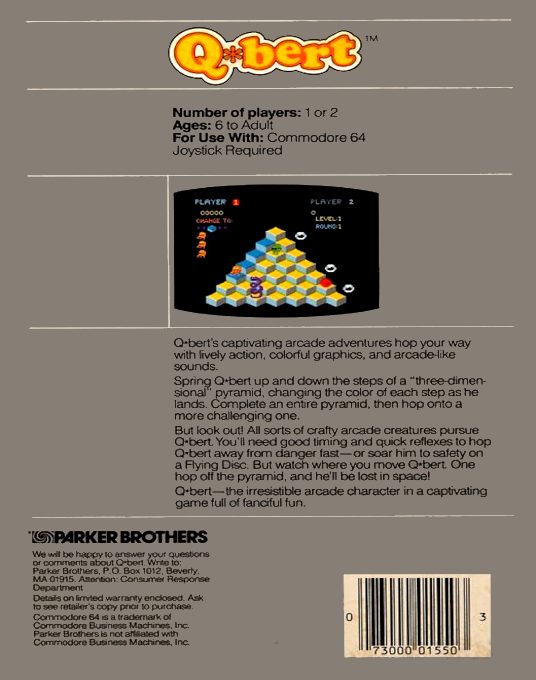 Q*bert - Dos