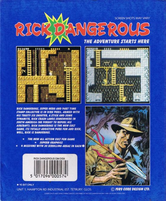 Rick Dangerous - Dos