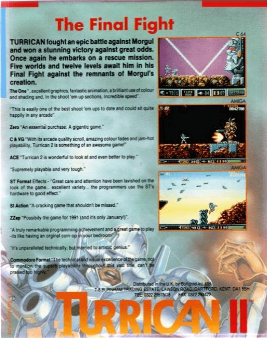 Turrican 2 - The Final Fight - Dos