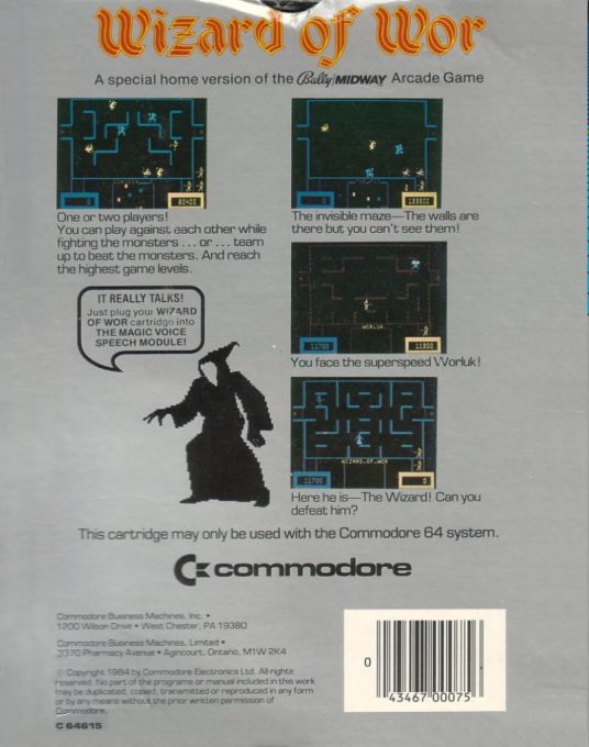 Wizard of Wor - Dos
