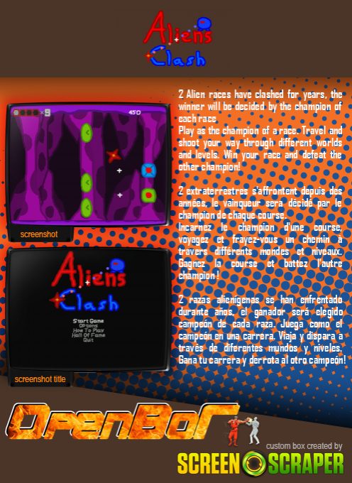 Aliens Clash - Dos