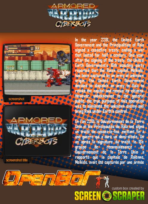 Armored Warriors Cyberbots - Dos