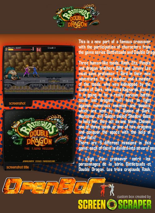 Battletoads Double Dragon - The T.bird Mission - Dos