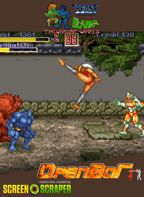 Beast And Blanka In The Violent World