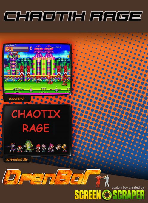 Chaotix Rage - Dos