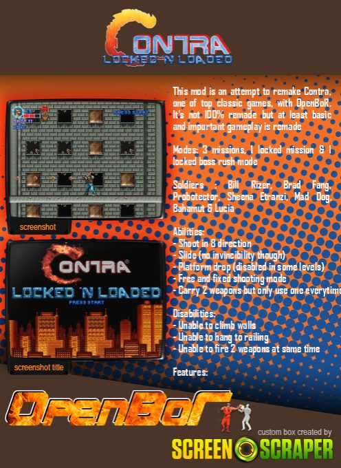 Contra - Locked N Loaded - Dos