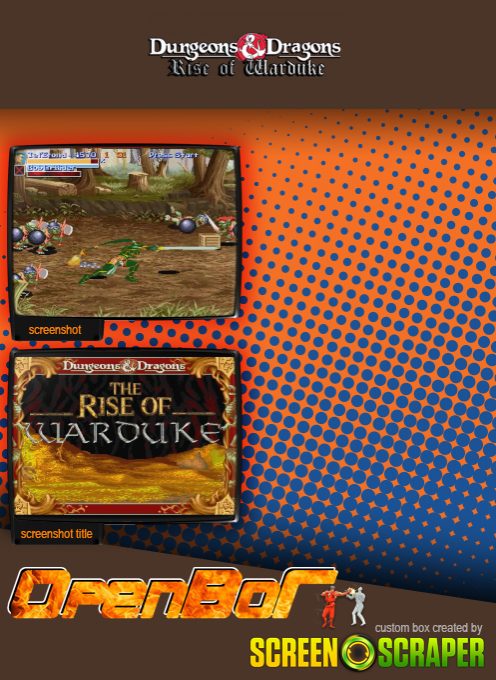 Dungeons And Dragons - Rise Of Warduke - Dos
