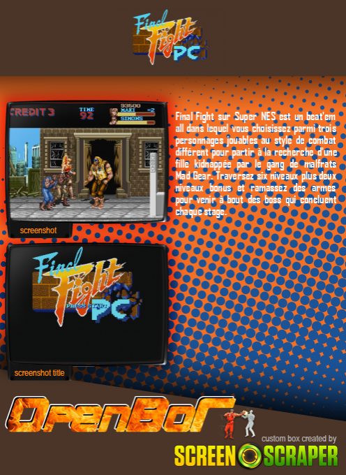 Final Fight Dc - Dos