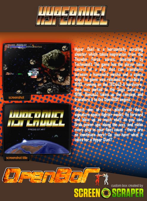 Hyper Duel - Dos