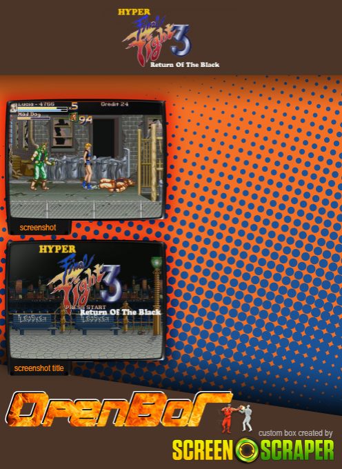 Hyper Final Fight 3 - Dos