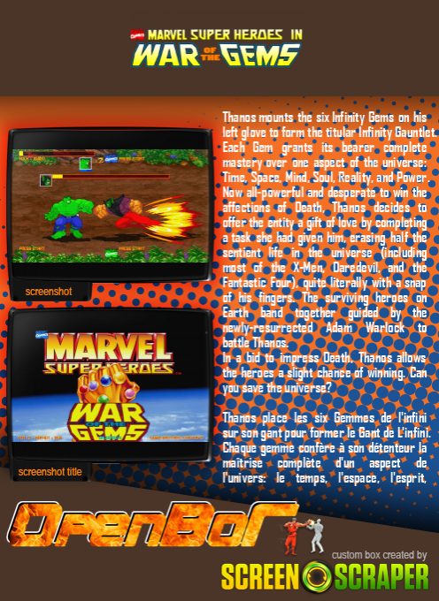 Marvel - War Of The Gems - Dos