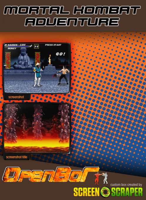 Mortal Kombat Adventure - Dos