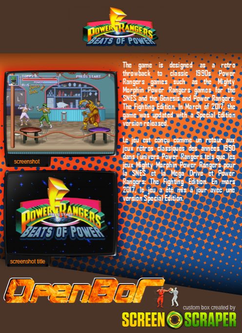 Power Rangers - Beats Of Power - Dos