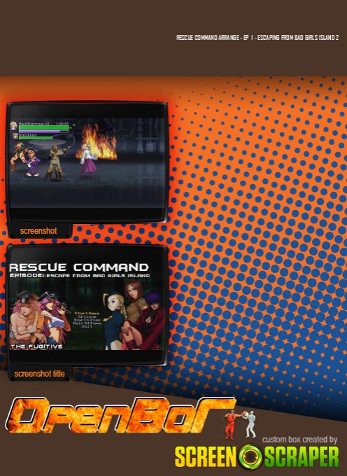 Rescue Command Arrange - Ep  1 - Escaping from Bad Girls Island 2 - Dos