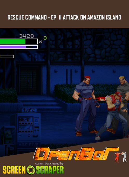 Rescue Command - Ep  II Attack on Amazon Island