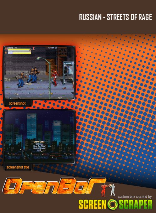 Russian - Streets of Rage - Dos