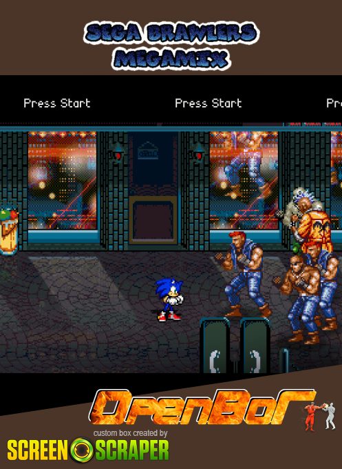 Sega Brawlers Mega Mix
