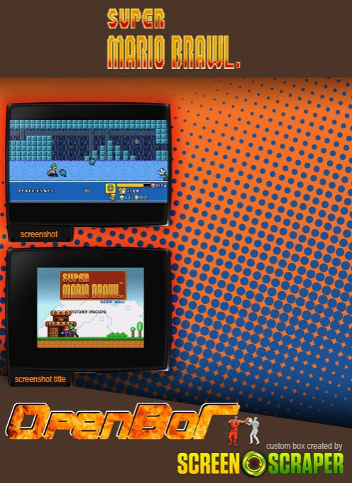 Super Mario Brawl - Dos
