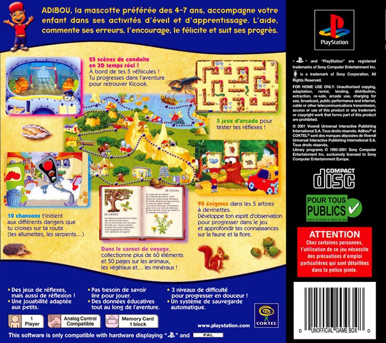 Adibou et L'Ombre Verte dos