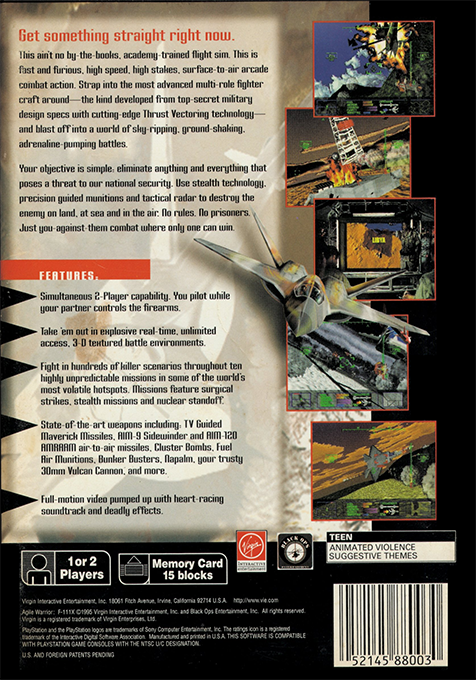 Agile Warrior F-111X dos