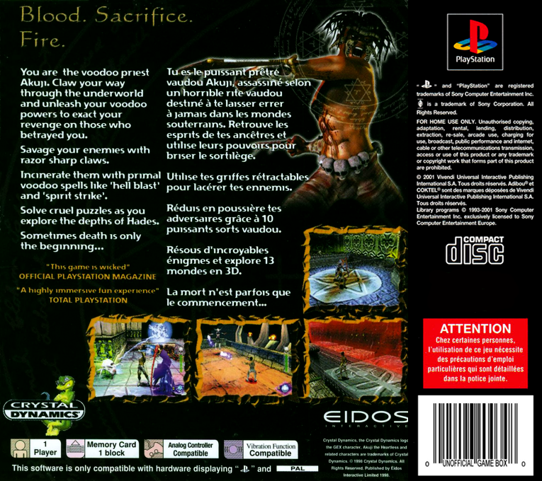 Akuji the Heartless dos