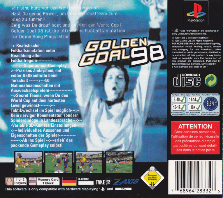 Alexi Lalas International Soccer - Dos