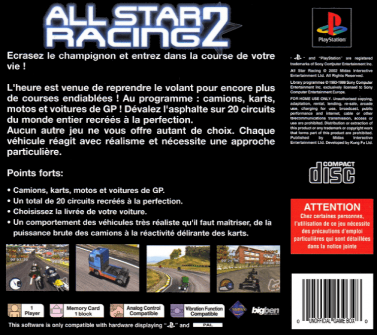 All Star Racing dos