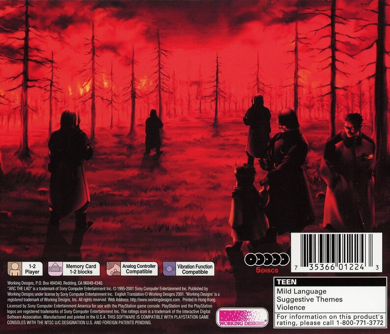 Arc the Lad Collection dos