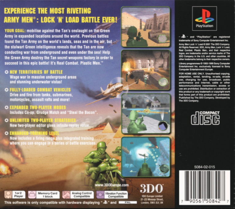 Army Men : World War, Final Front dos