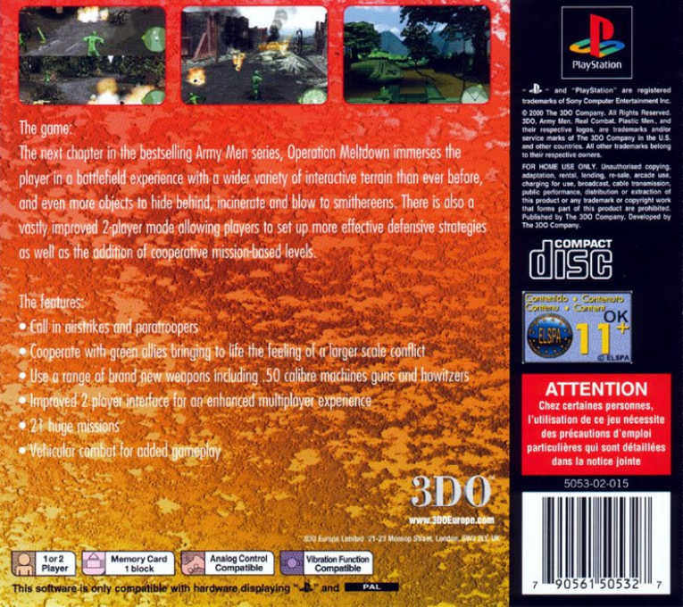 Army Men : World War dos