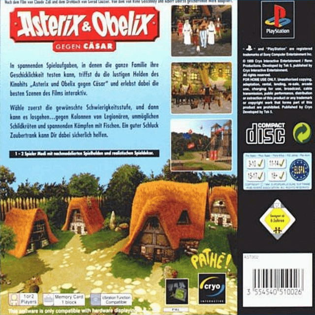Asterix & Obelix Take on Caesar dos