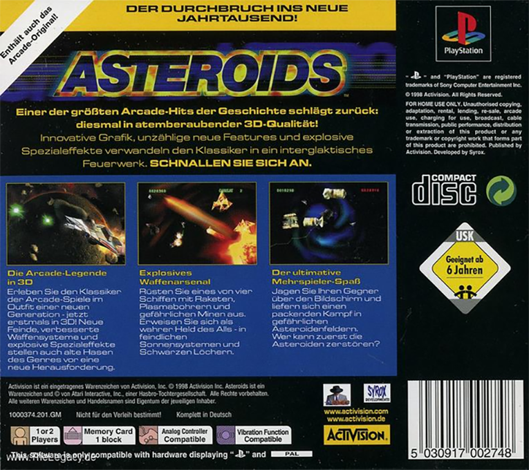 Asteroids dos