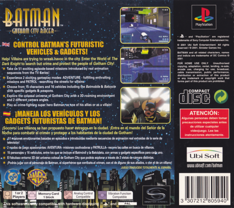 Batman : Gotham City Racer dos