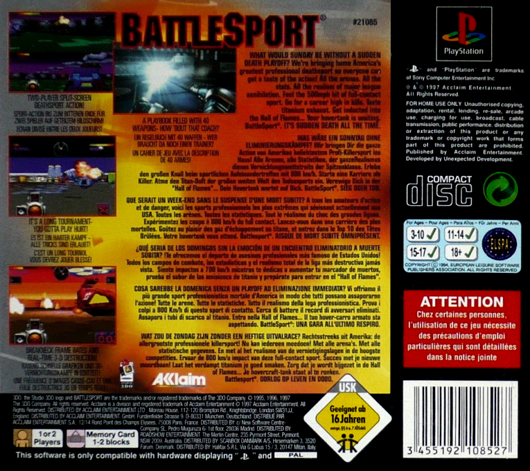 BattleSport dos