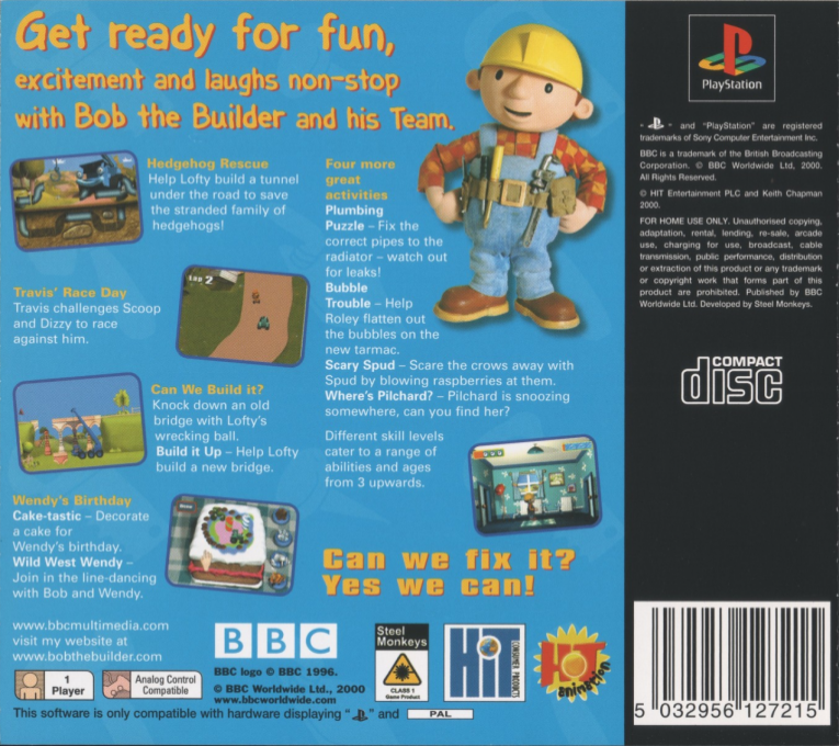 Bob the Builder - Can We Fix It dos