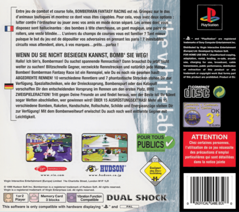 Bomberman Fantasy Race dos