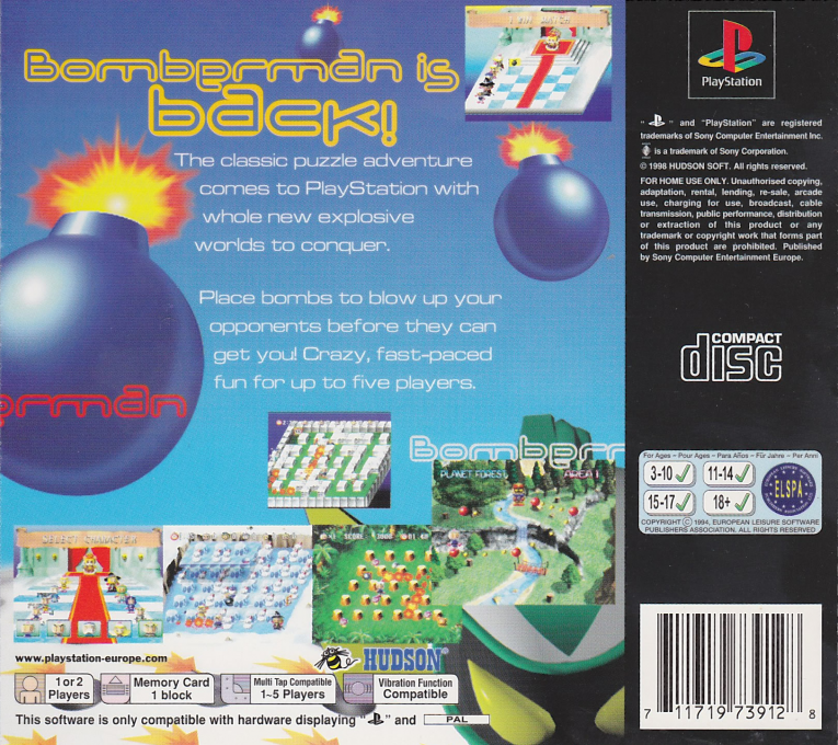 Bomberman World dos