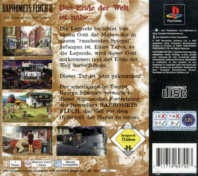 Broken Sword II - La Profezia dei Maya - Dos