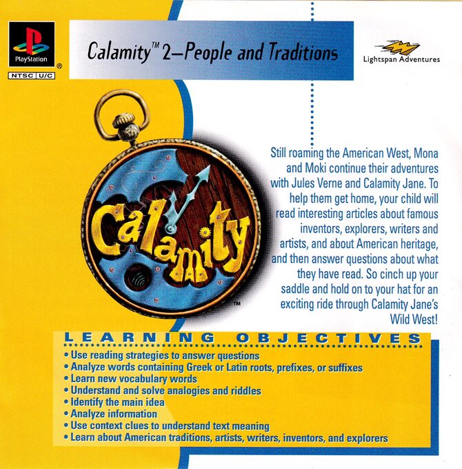 Calamity 2 - People and Traditions