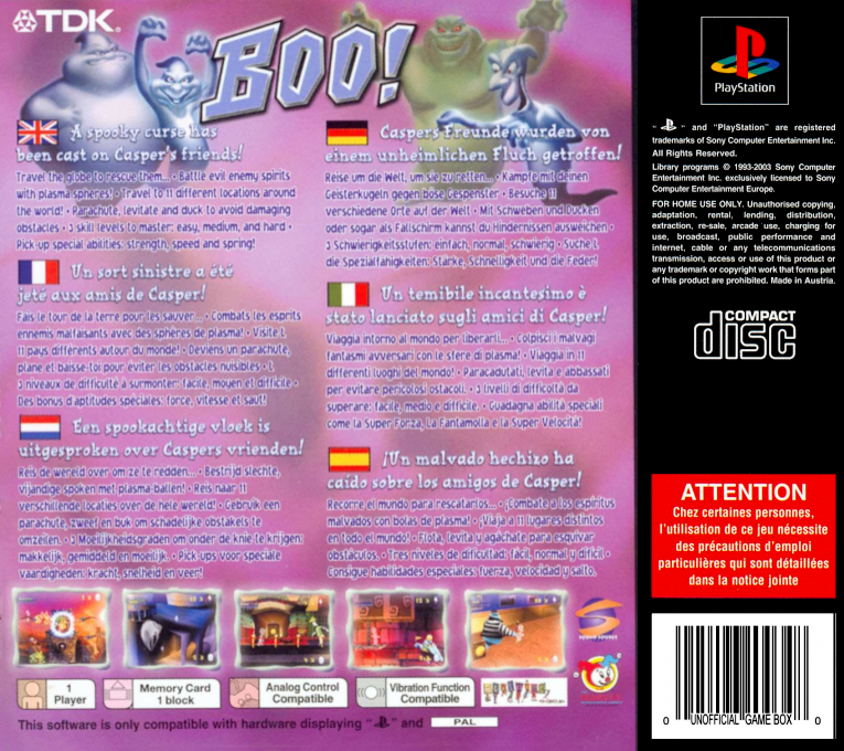 Casper : Friends Around the World dos