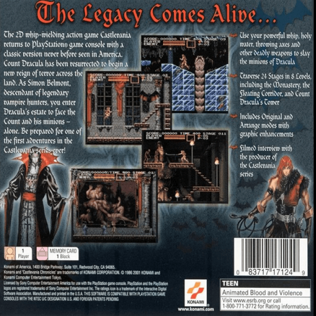 Castlevania Chronicles dos