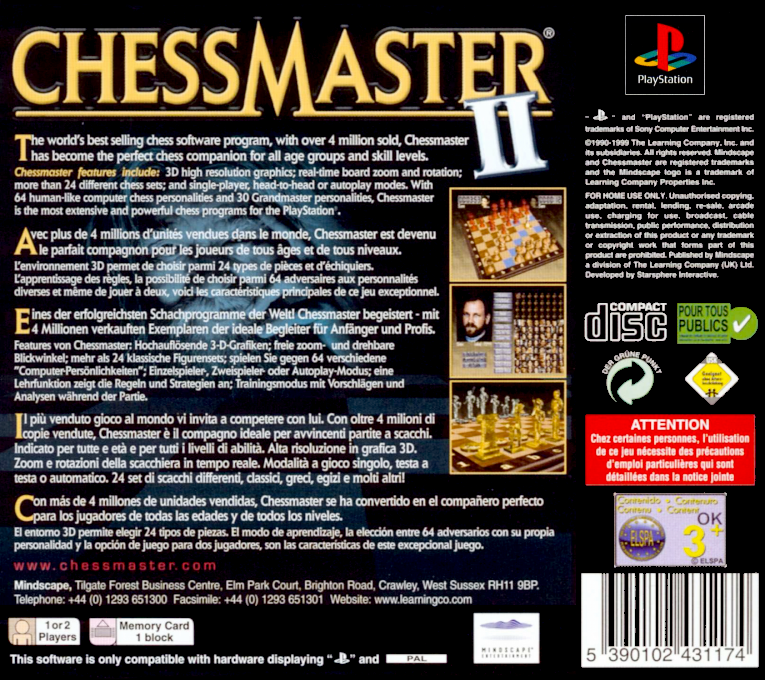Chessmaster II dos
