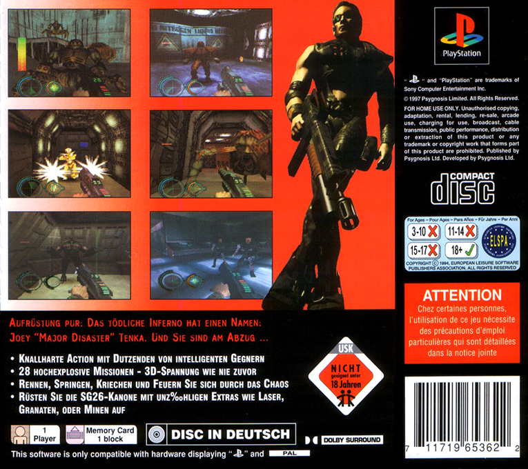 Codename : Tenka dos