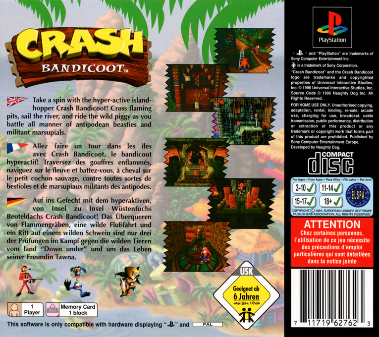 Crash Bandicoot dos