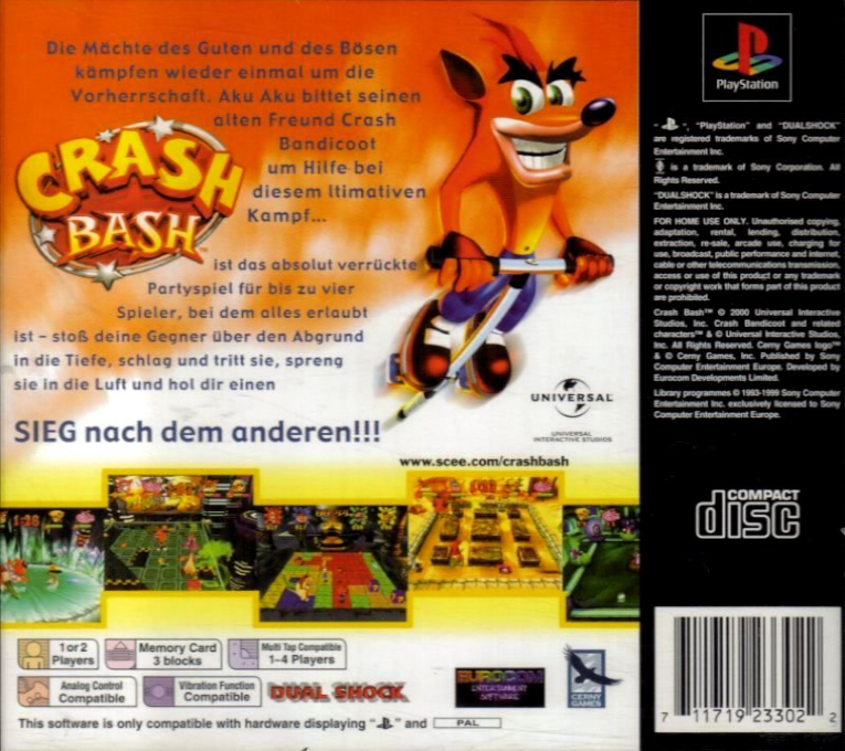 Crash Bash dos