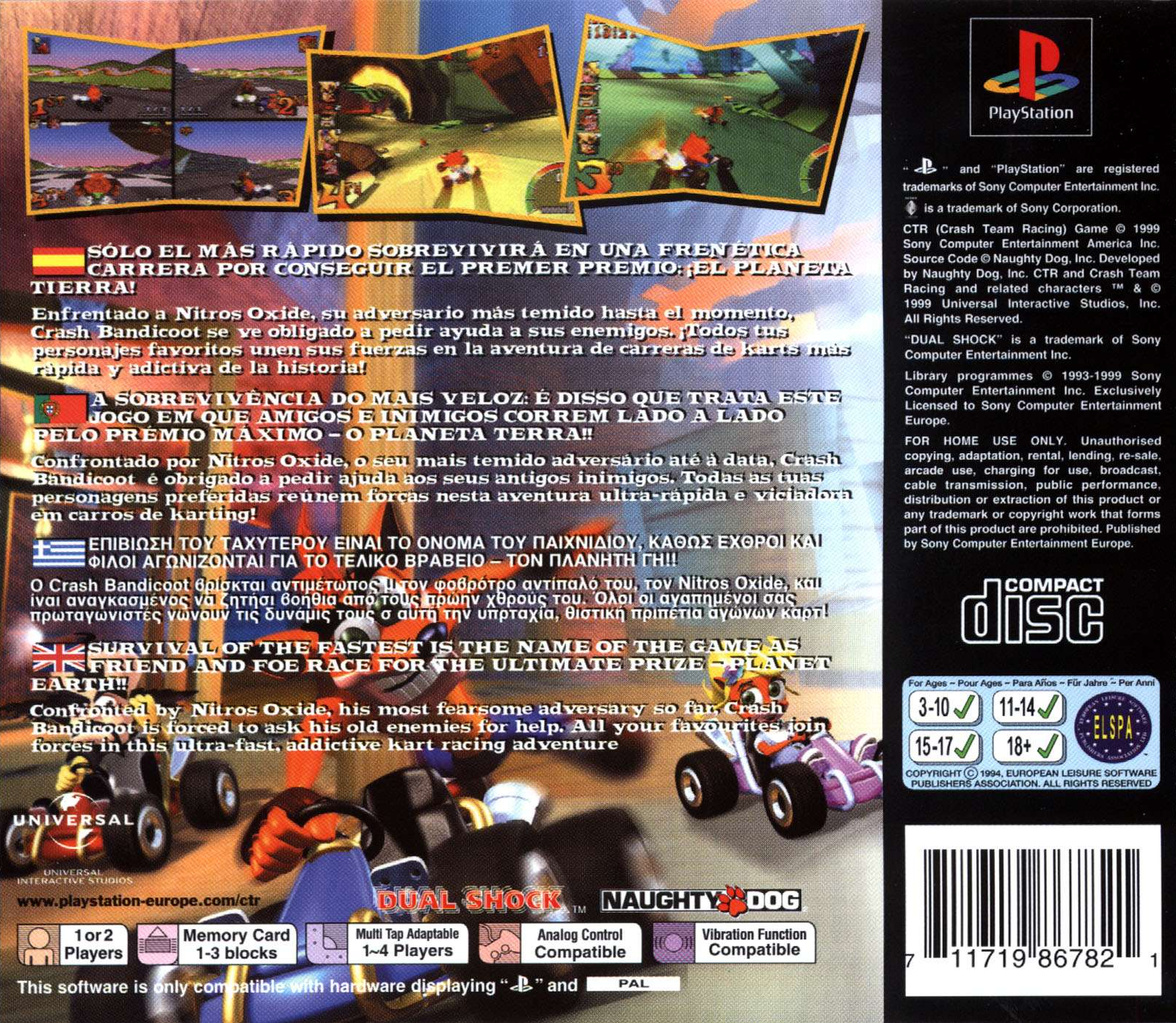 CTR - Crash Team Racing dos
