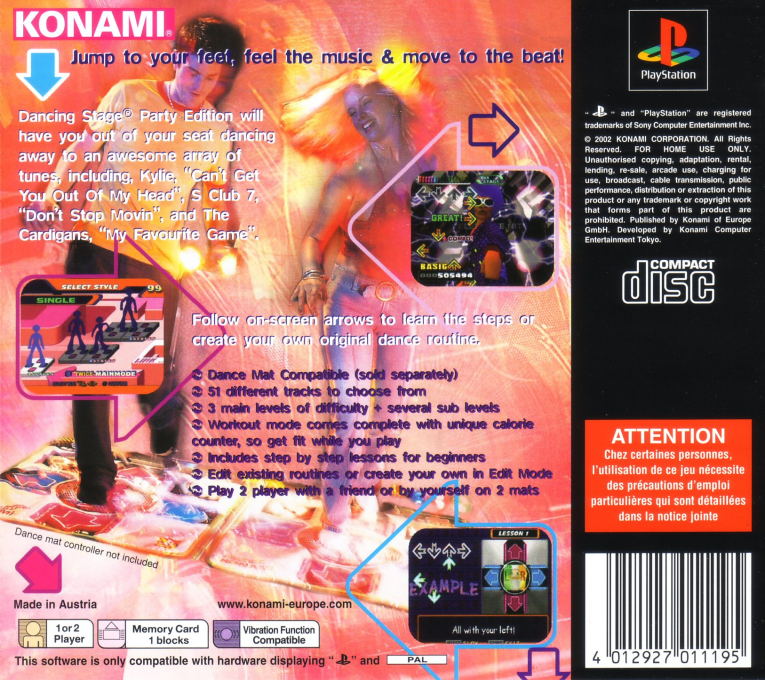 Dancing Stage - Party Edition - Dos