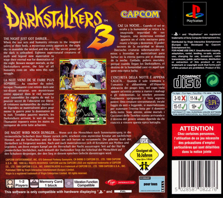 Darkstalkers 3 dos
