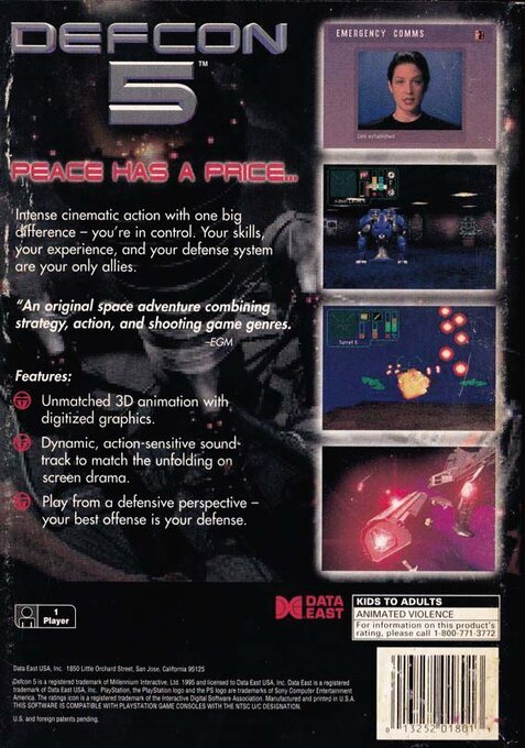 Defcon 5 : Peace Has a Price... dos