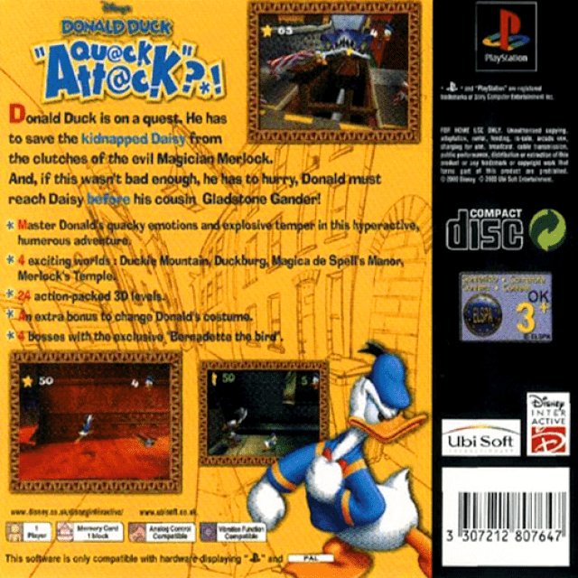 Disney's Donald Duck : Cou@k Att@k?*! dos